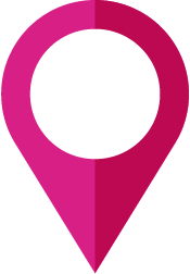 Pink map marker