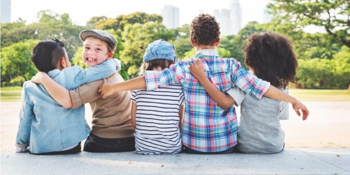 group of children and youth representing neuro-diverse individuals