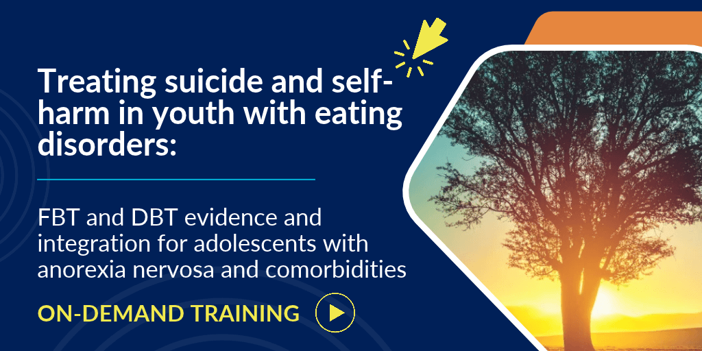 tree with sunrise in background for suicide and self-harm in youth with eating disorders