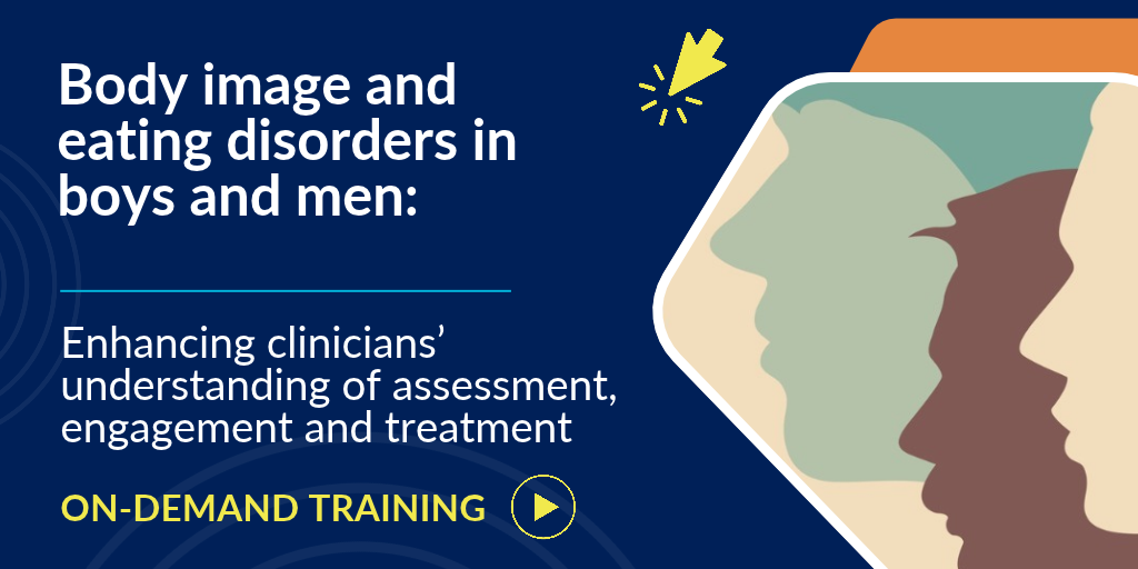 profiles of various aged men and boys for body image and eating disorders in boys and men