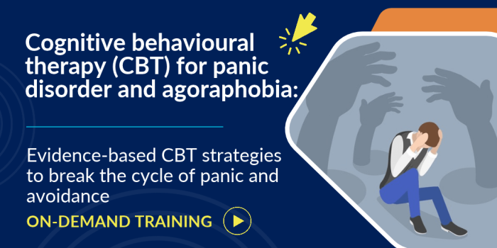 Colourful image of person profile cognitive case conceptualizations in CBT